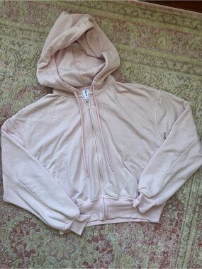 Abound \\ slouchy zip up hoodie